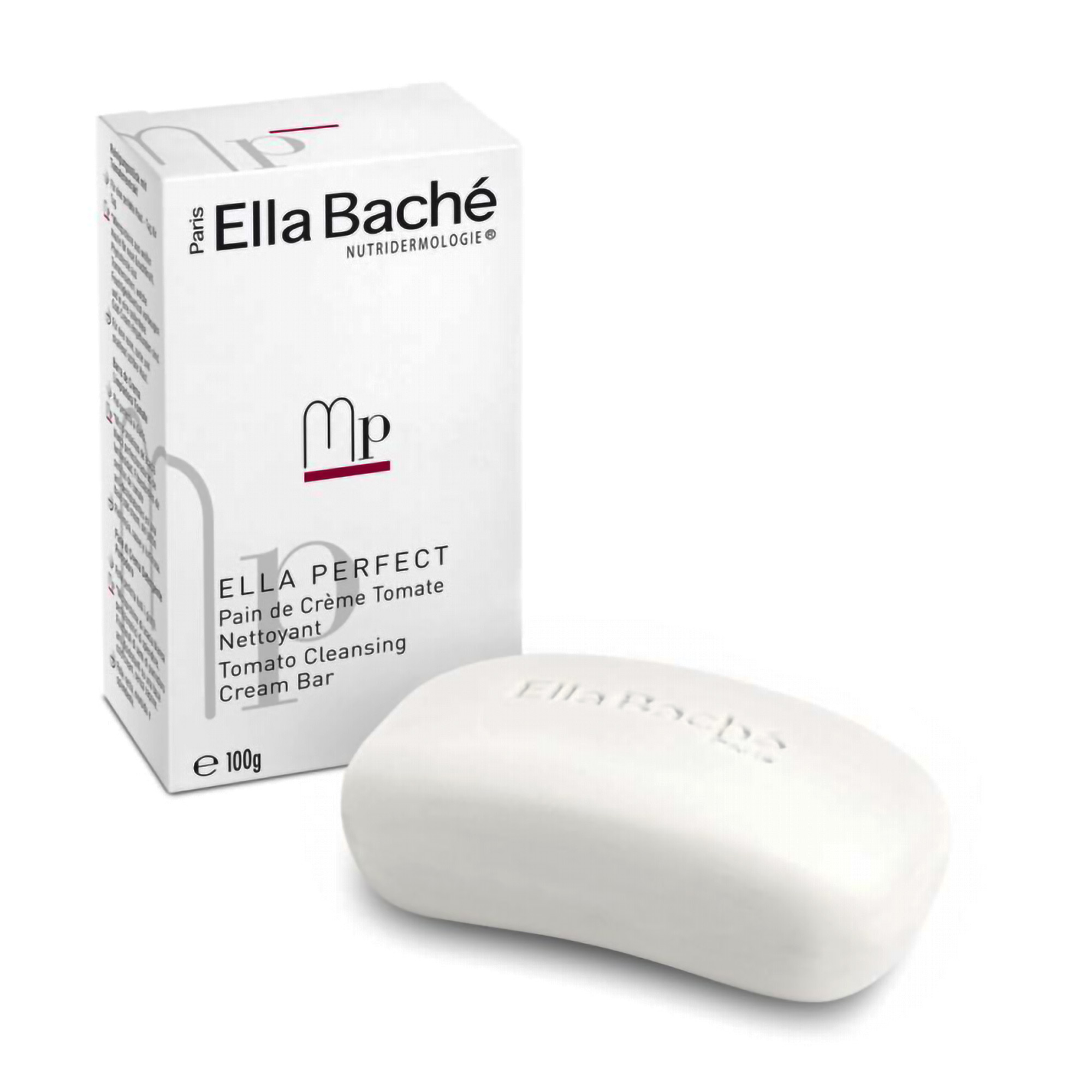 Очищувальне крем-мило для обличчя Ella Bache Ella Perfect Makeup Removal Tomato Cleansing Cream Bar, 100 г
